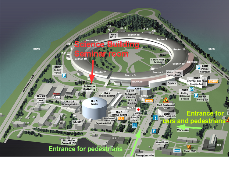 The science building location The science building location